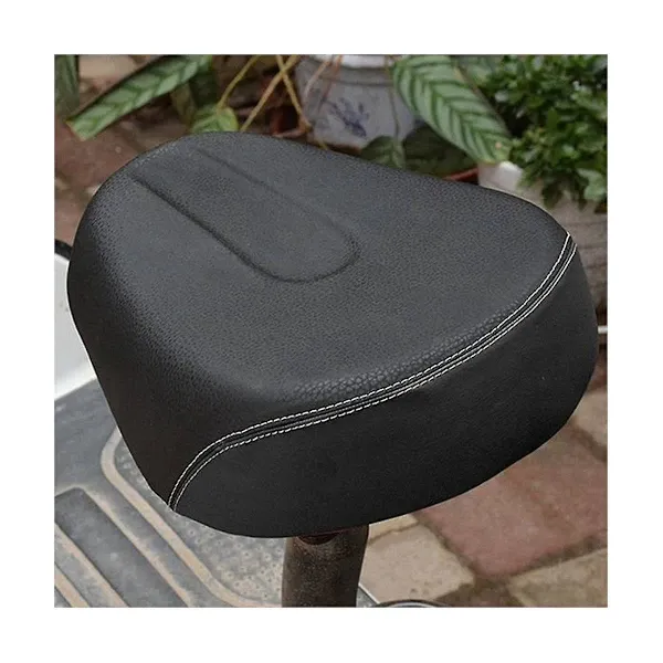Electric Bicycle Saddle Expansion Four Springs Seat Padded Electric Bicycle Tricycle Scooter Seat Riding, automotive replacement use, Black Color - Image 2