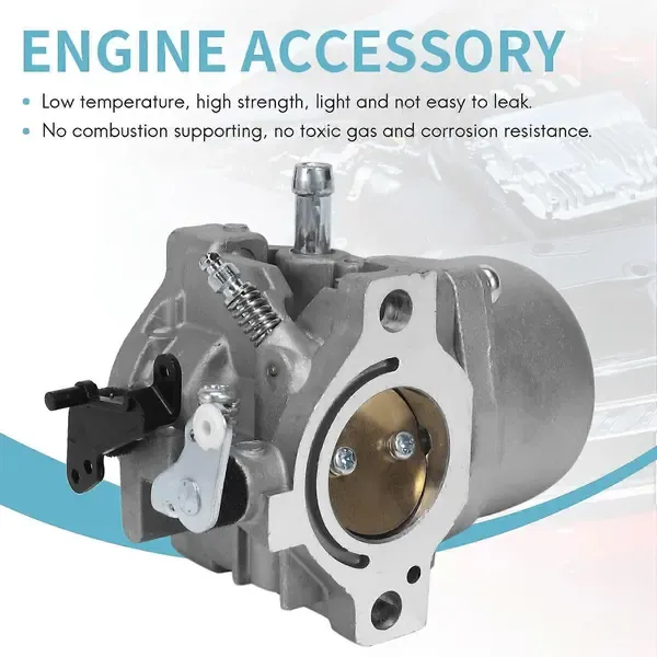 compatible with gas compatible with riding lawn mower 12.5 HP Briggs&Stratton LMT 5-4993 Walbro Murray Engine accessories, Silver Color - Image 3