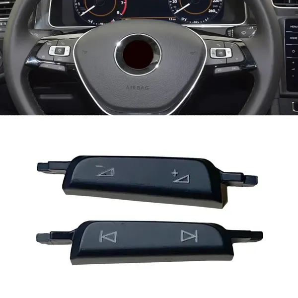 Multifunction button Cover Volume button VOLUME, direct exterior replacement, vehicle trim repair, Black Color - Image 5