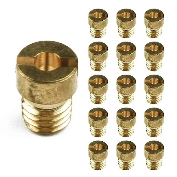 25 pcs Main Jets 55-115 M5 Compatible with Dellorto PHBG 21 19.5 19 SHA 13 14 15 16 19 20 SHBC 19 5mm Carburetor Main Jet Set Parts - Image 2