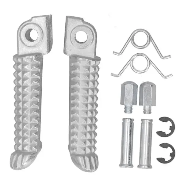 Motorcycle Footrest Foot Pegs Fits Yamaha R1 R6 Mt09 Mt07 R3 R15 R25 Fz1 Fz6 Yzf600 Yzf1000, Metal material, automotive replacement use - Image 1