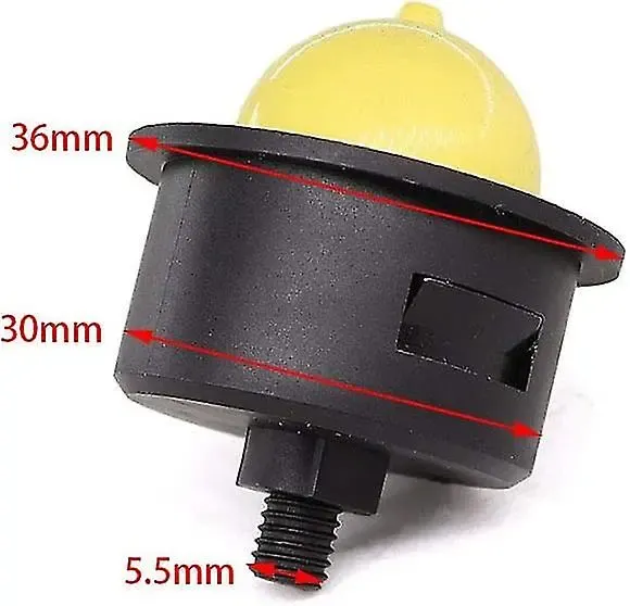 3 x Petrol Pump Primer Pump compatible with Hecht 40 541sx 5410sh 553sx Series Lawn Mowers, automotive replacement use - Image 2