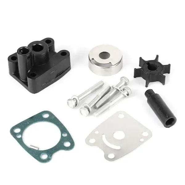 Outboard Water Pump Impeller Kit Repair Accessory Compatible with Yamaha 4hk 5 hk 2-Stroke Outboard 4A 5C 6E0-W0078-A2 - Image 1