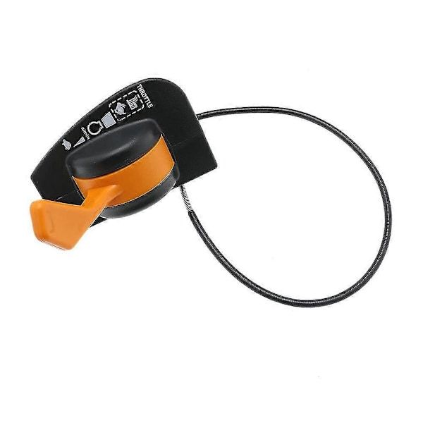Gy21983 Throttle Cable Control Unit For John Deere D110 D120 107s D100 D105 X115r X125 X105 X145, Plastic + Metal material, Black/Orange Color Options - Image 3