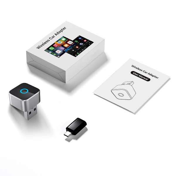 Ottocast Mini Cube Wireless CarPlay Adapter Android Auto Car Connection Box CP88-M, Aluminum Alloy material, wireless audio upgrade - Image 2
