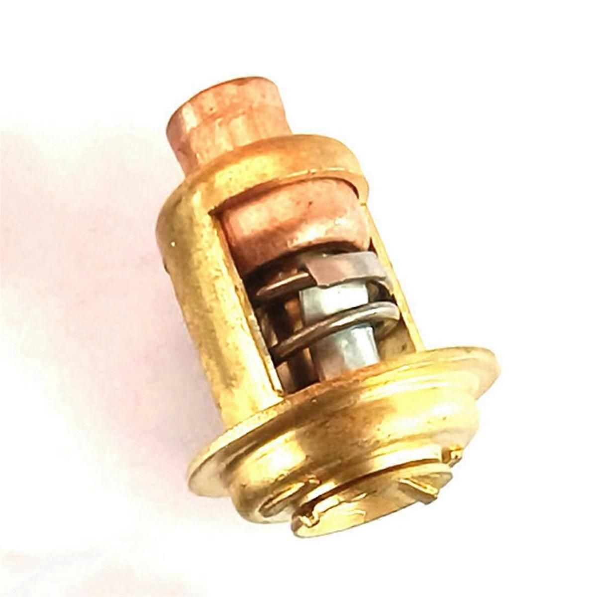 5005440 Brass Thermostat & Seal Kit Compatible with Johnson Evinrude 5-235 HP Outboard Motor Replaces 83, Brass + Copper material, Red Color - Image 4
