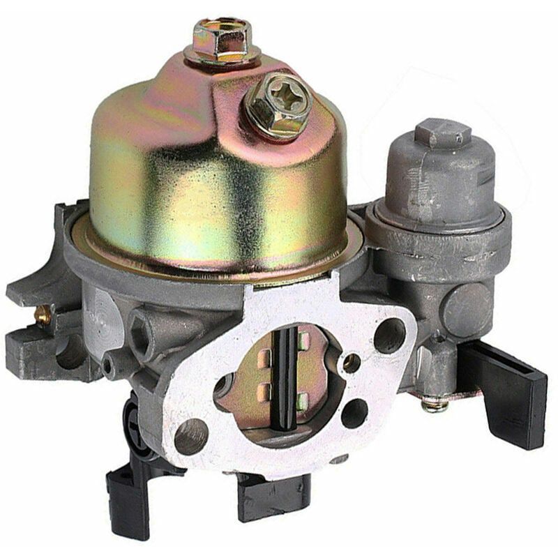 Carburetor with Fuel Hose Gasket, Compatible with Honda GX160 GX168F GX200 5.5HP 6.5HP, Plastic + Metal material, Silver Color - Image 2
