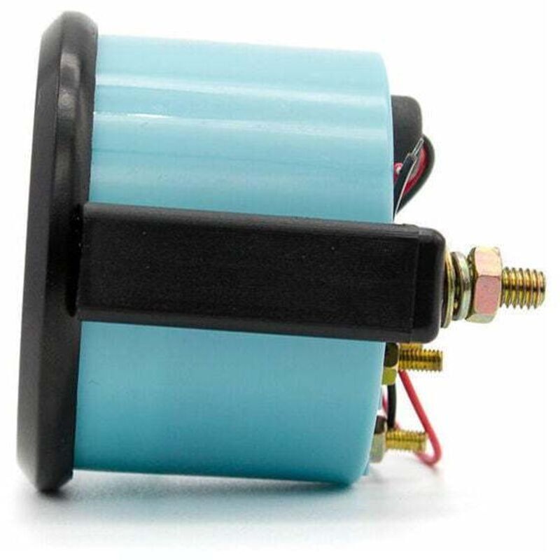 Universal 12V Voltmeter Gauge 52mm/2in (8-16V) for Car, Compatible with Most Vehicles, Aluminum Alloy material, Black/White Color Options - Image 3