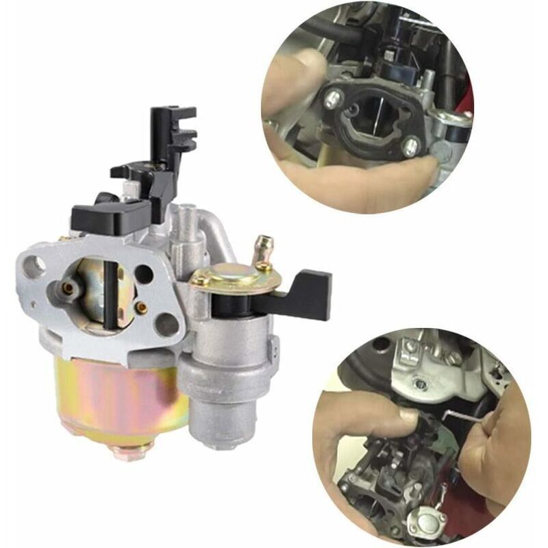 Carburetor for Honda GX160 GX200 GX140 GX168 Engine 5.5HP 6.5HP, Compatible with 16100-ZH8-W61, engine fuel mixing replacement - Image 4