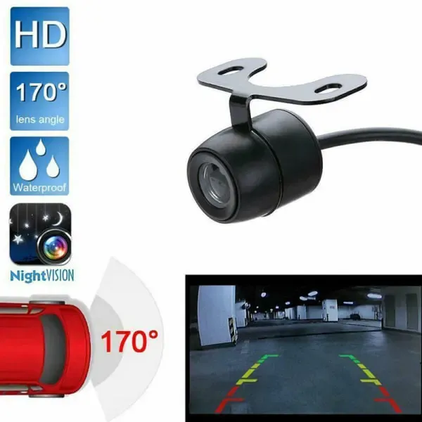 170 degree CMOS Mini Color Reverse Backup Car Front Backkamera Black, automotive replacement use, vehicle maintenance accessory, Black Color - Image 2