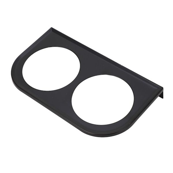 2-Hole Gauge Panel Gauge 2-1/16 Inch 52MM Universal Metal Car Gauge Mounting Dashboard Black, automotive replacement use, Black Color - Image 5
