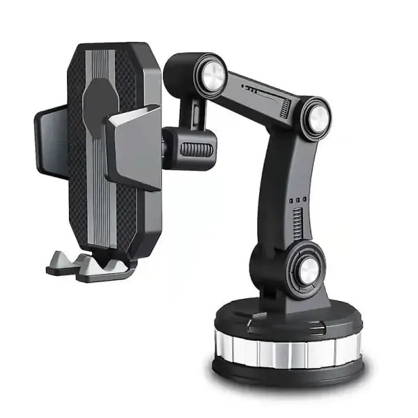 Fixed Car Accessories Shockproof Navigation Mobile Phone Holder Large Van Plus Suction Cup Type Articulated Arm Car Mobile Phone Holder - Image 3