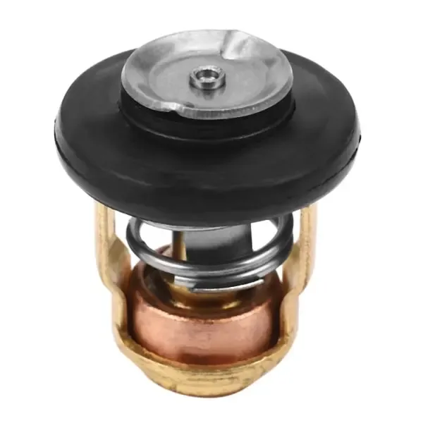 IC 50 Degree Outboard Thermostat Replacement Yamaha Honda, PC + Plastic material, automotive replacement use, Black/Gold Color Options - Image 1