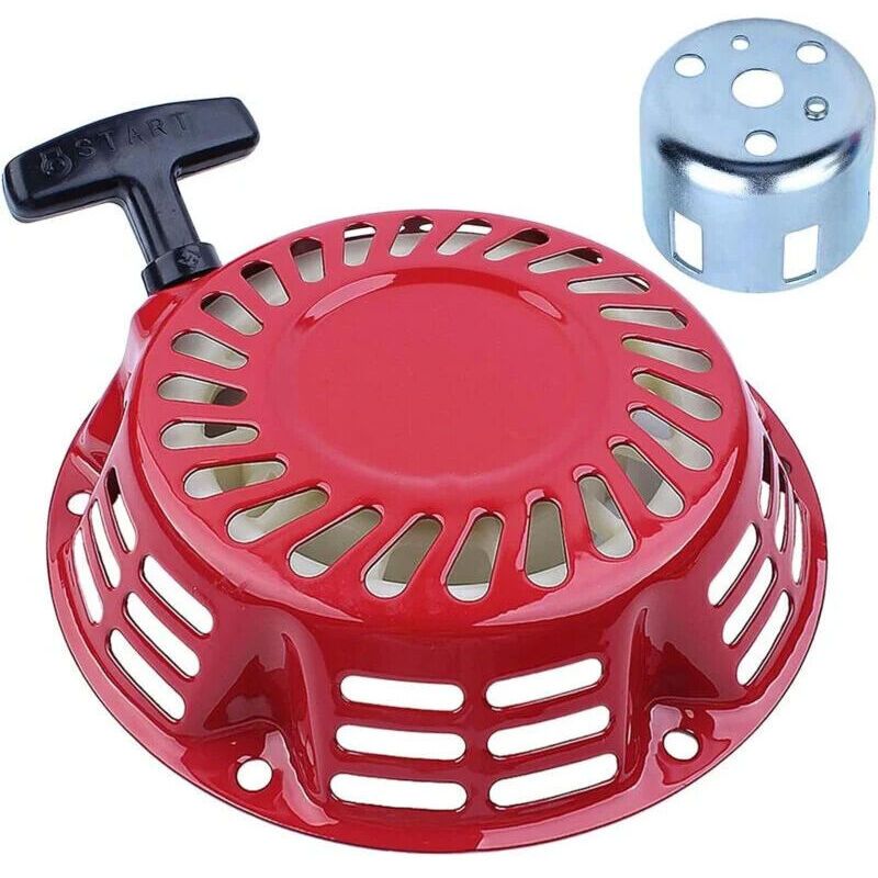 Recoil Starter for Honda GX120 GX160 GX140 GX200 5.5HP 6.5HP Engine, Recoil Start + Starter Cup Replacement Parts Recoil Starter Pull Starter - Image 1