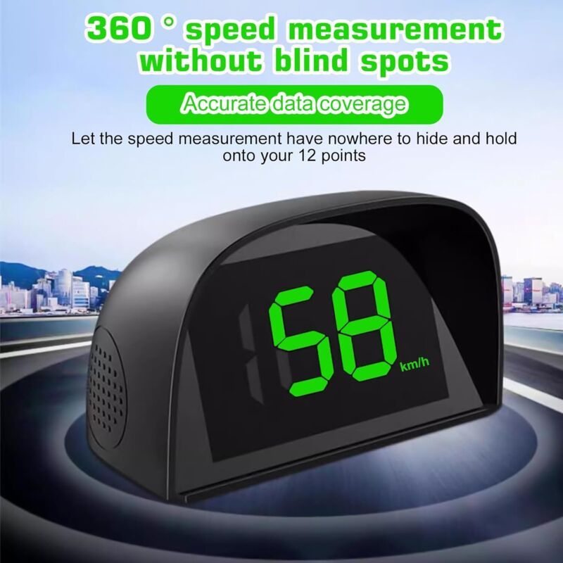 Car Digital Speedometer: Universal HUD Head Up Display Car Speedometer Motorcycle for Bike Motorcycle Car, automotive replacement use - Image 3