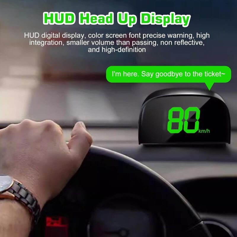 Car Digital Speedometer: Universal HUD Head Up Display Car Speedometer Motorcycle for Bike Motorcycle Car, automotive replacement use - Image 4