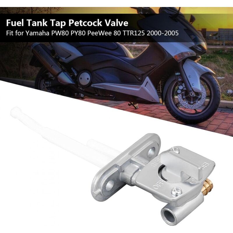 Fuel Tank Tap, Gas Fuel Tank Tap Petcock Switch Valve for PW80/TTR125/BW80/YFM250/YFZ450, boost control replacement - Image 4