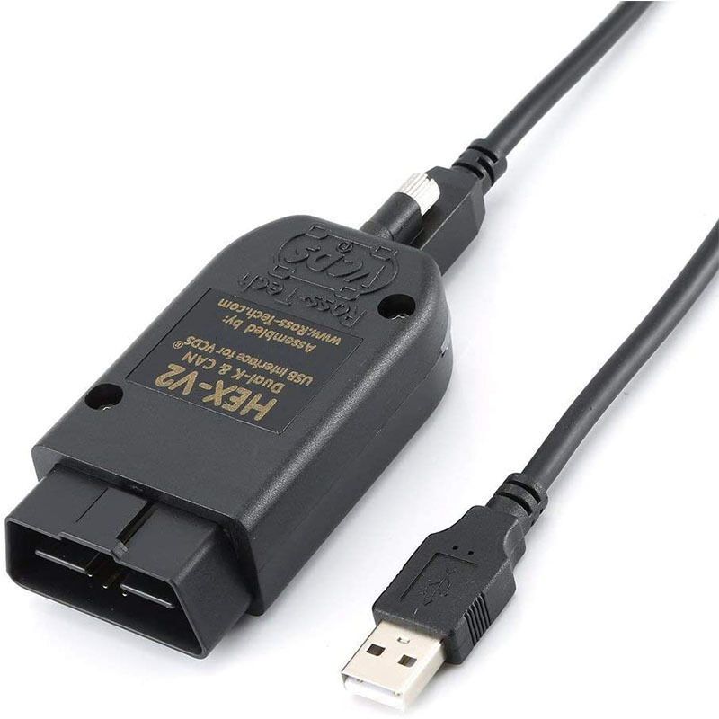 HEX V2 VCDS VAG COM 25.3 5053 Diagnostic Cable for VW/AUDI/Skoda/Seat Auto Reader USB Scanner Cable (English), ABS material - Image 3