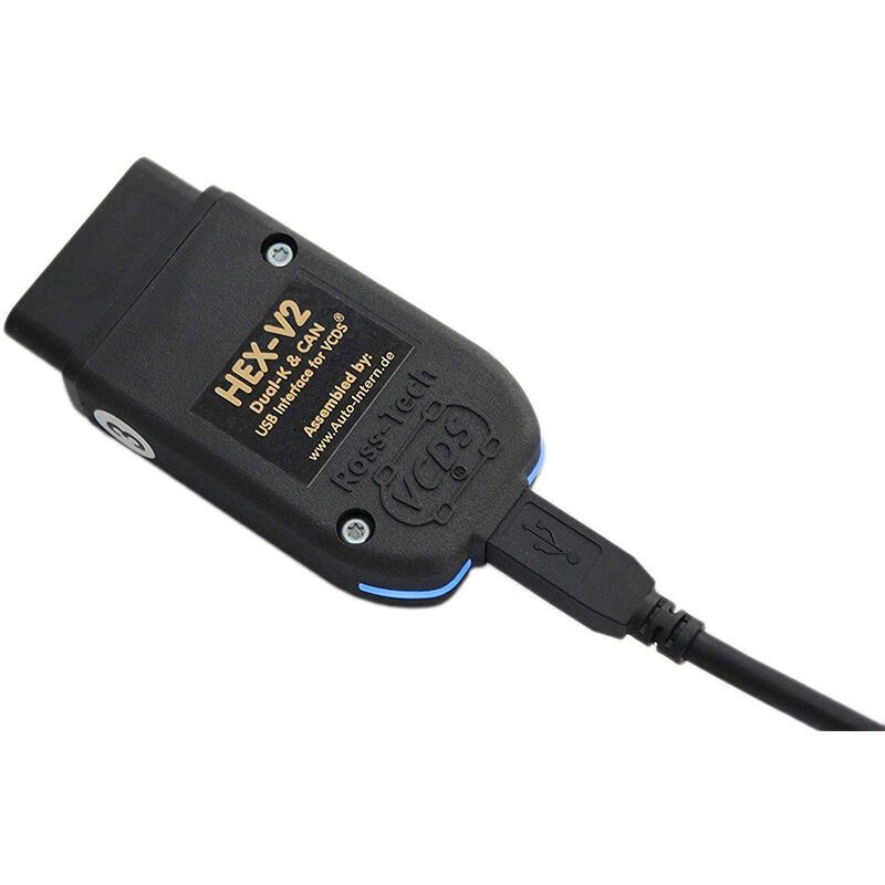 HEX V2 VCDS VAG COM 25.3 5053 Diagnostic Cable for VW/AUDI/Skoda/Seat Auto Reader USB Scanner Cable (English), ABS material - Image 4