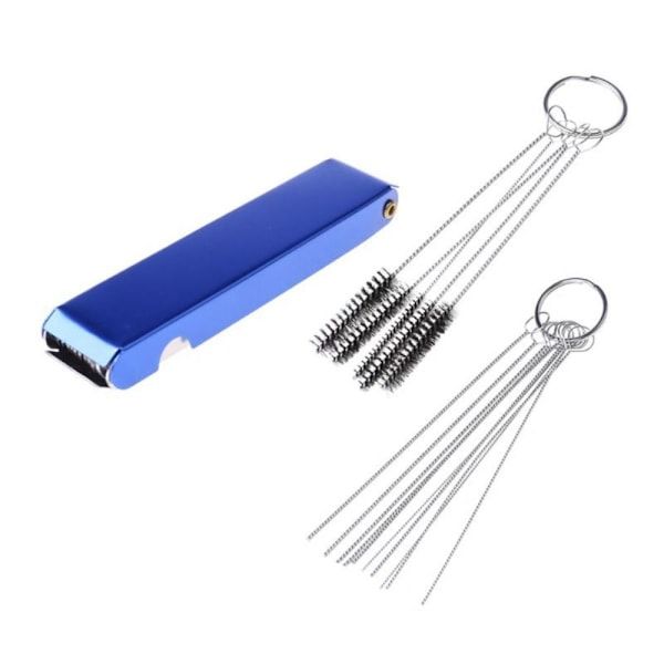 Carburetor Cleaning Kit Cleaning Needles Brushes Cleaning Tools, Stainless Steel + Steel material, car washing and detailing - Image 3