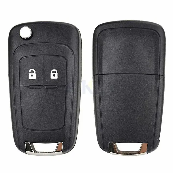 Button Car Key Replacement Flip Key Shell for Opel Adam Astra J Insignia Mokka Zafira C Corsa Cascada Meriva Karl, 2008-2017 Fitment - Image 2