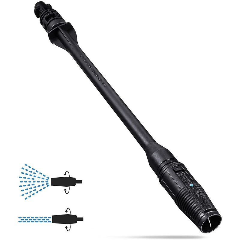 High pressure washer lance 150bar accessory for karcher k2 k3 k4 k5 k6 k7 with adjustable nozzle, car washing and detailing - Image 1