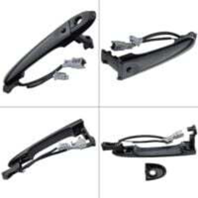 Front Right Driver Side Exterior Door Handle Fits Nissan Juke F15 2010-2022 80644-1FA5A 80644-3WC2A 80640-3WC2A Black, Black Color - Image 3