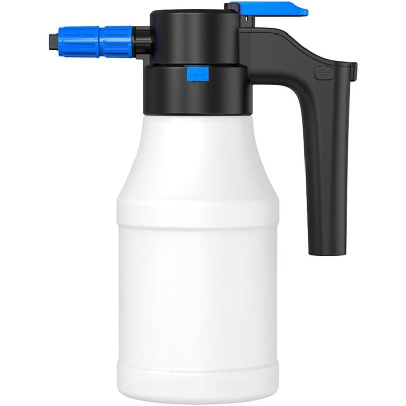 1.5L Electric Car Foam Sprayer Large Capacity Car Foam Sprayer High Pressure Washer Foam Cannon for Gardening, PE + Copper material - Image 1