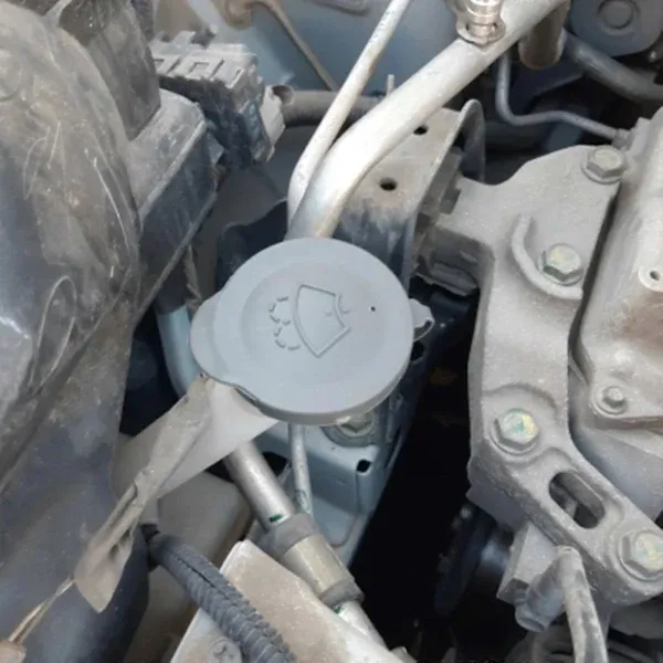 Car Windshield Wiper Washer Fluid Reservoir Cap Water Tank Bottle Cap 28913-1HA3A For Nissan Micra K13 2011 - 2016 Styling, Plastic material - Image 5