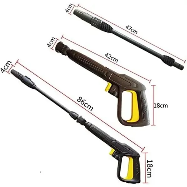 High Pressure Spray Gun with Trigger for Karcher K2 K3 K4 K5 K6 K7 Pressure Washer, Brass Nozzle, 2100 PSI Rating - Image 2
