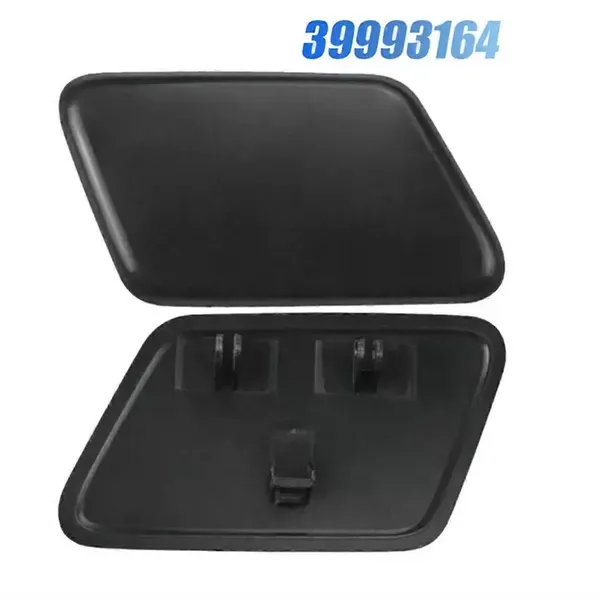 Compatible with Volvo S60 2005-2009 Headlight Washer Nozzle Cover 39993164 Right, Plastic material, direct exterior replacement, Black Color - Image 1