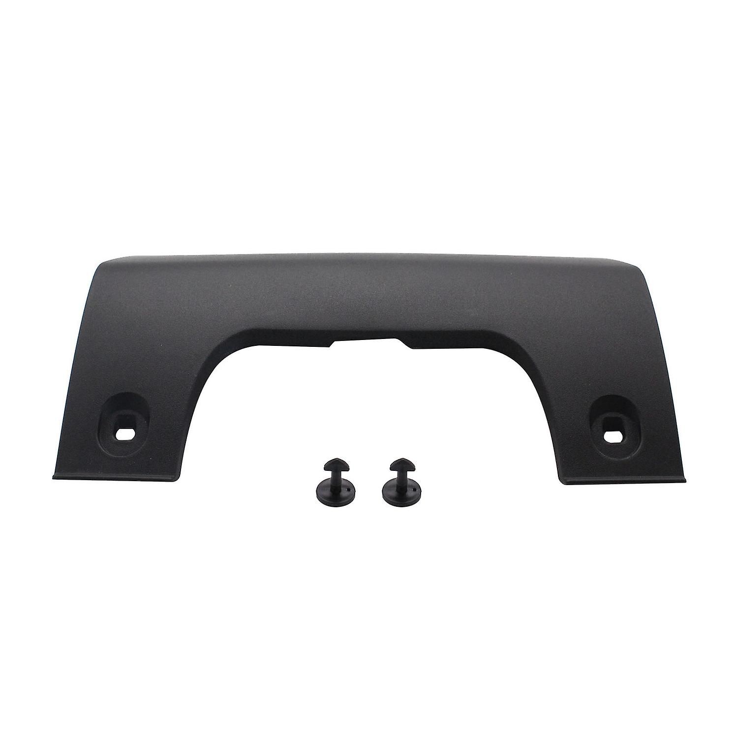 Towbar Cover & Clips for Rear Bumper, Replacement for Land Rover Discovery 3 & 4, Plastic material, direct exterior replacement, Black Color - Image 2