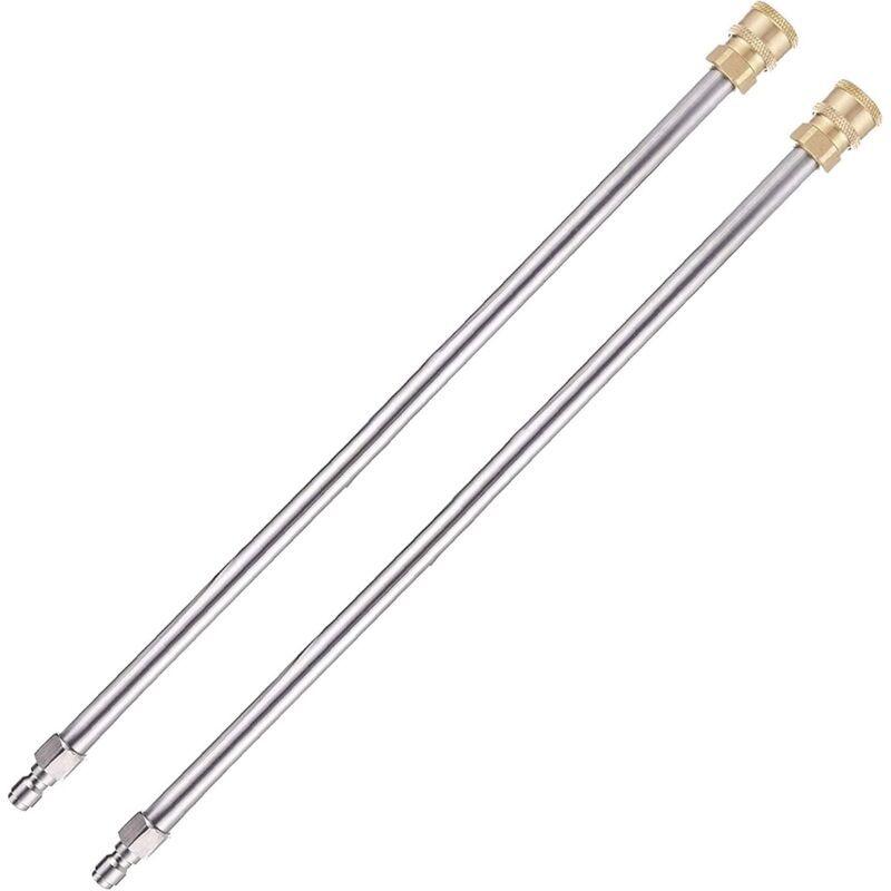 Pack Pressure Washer Extension Wand, Gutter Cleaning Tools, Replacement Telescopic Lance, Window Cleaning Nozzles - Image 1