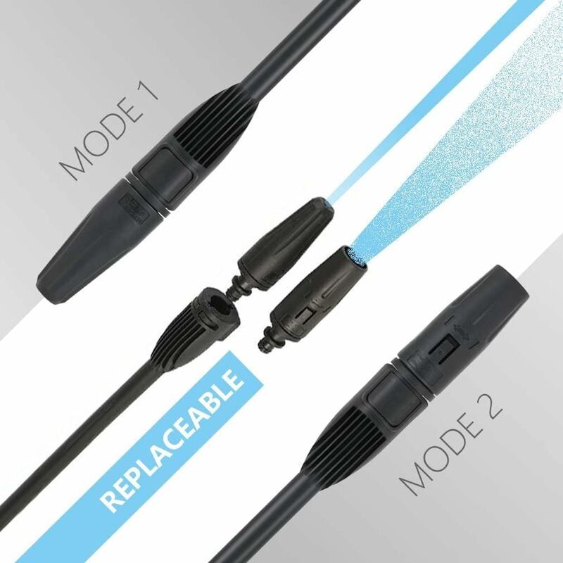 Karcher pressure washer lance dual function rotating nozzle adjustable turbo jet accessory, Engineering Plastic material - Image 2