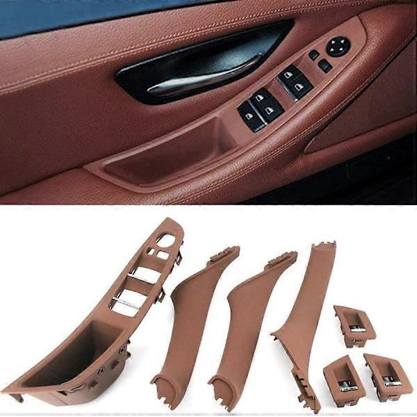 For 5 Series F10 F11 520D 525D 530D 535I LHD Door Handle (Black), ABS material, direct exterior replacement, vehicle trim repair, Black Color - Image 5