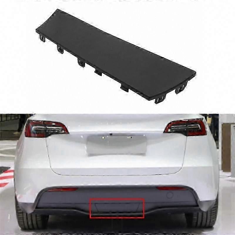 Model Y 2020-2023 Towbar Cover Rear Bumper Trailer Cover 1494009-00-B Replacement black, ABS material, direct exterior replacement, Black Color - Image 5