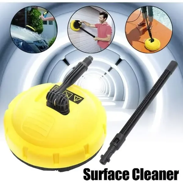 Professional rotating brush with long handle for Karcher K high pressure washer, car washing and detailing, polishing or foam cleaning - Image 4