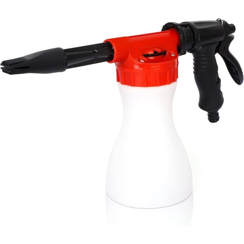 900ML Adjustable Foam Gun Spray Gun for Universal Garden Hose, Car Washing, Home Cleaning and Garden Watering, ABS Material - Image 1