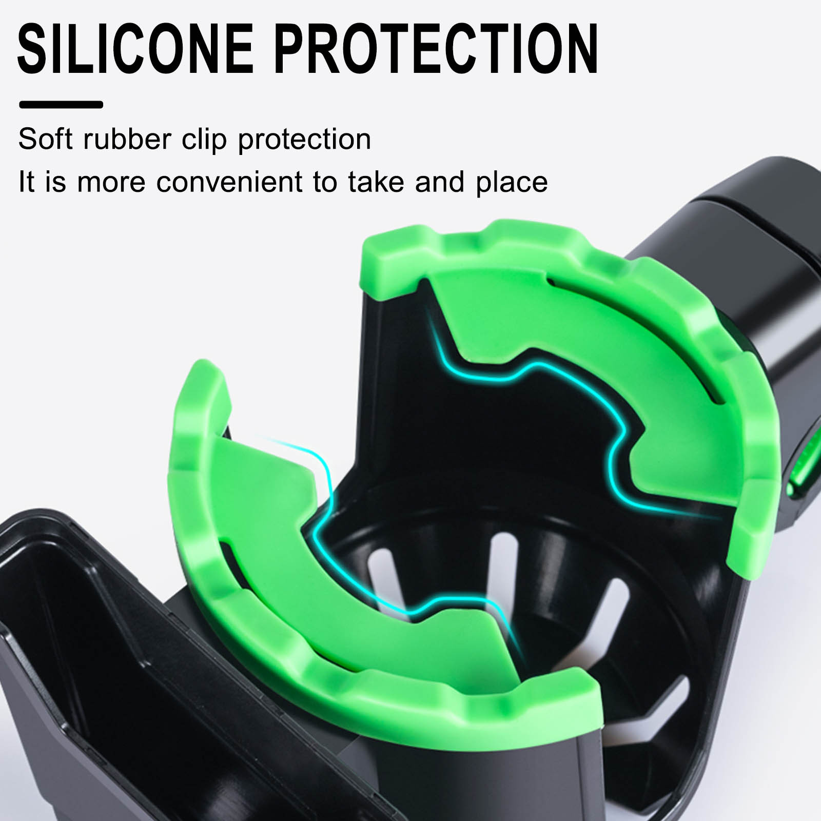 WQJNWEQ-Clearance-Cup-Holder-with-Phone-Holder-Bike-Cup-Holder-2-in-1-Universal-Cup-Phone-Holder-for-Stroller-Bike-Wheelchair-Walker-Scooter #2 - Image 4