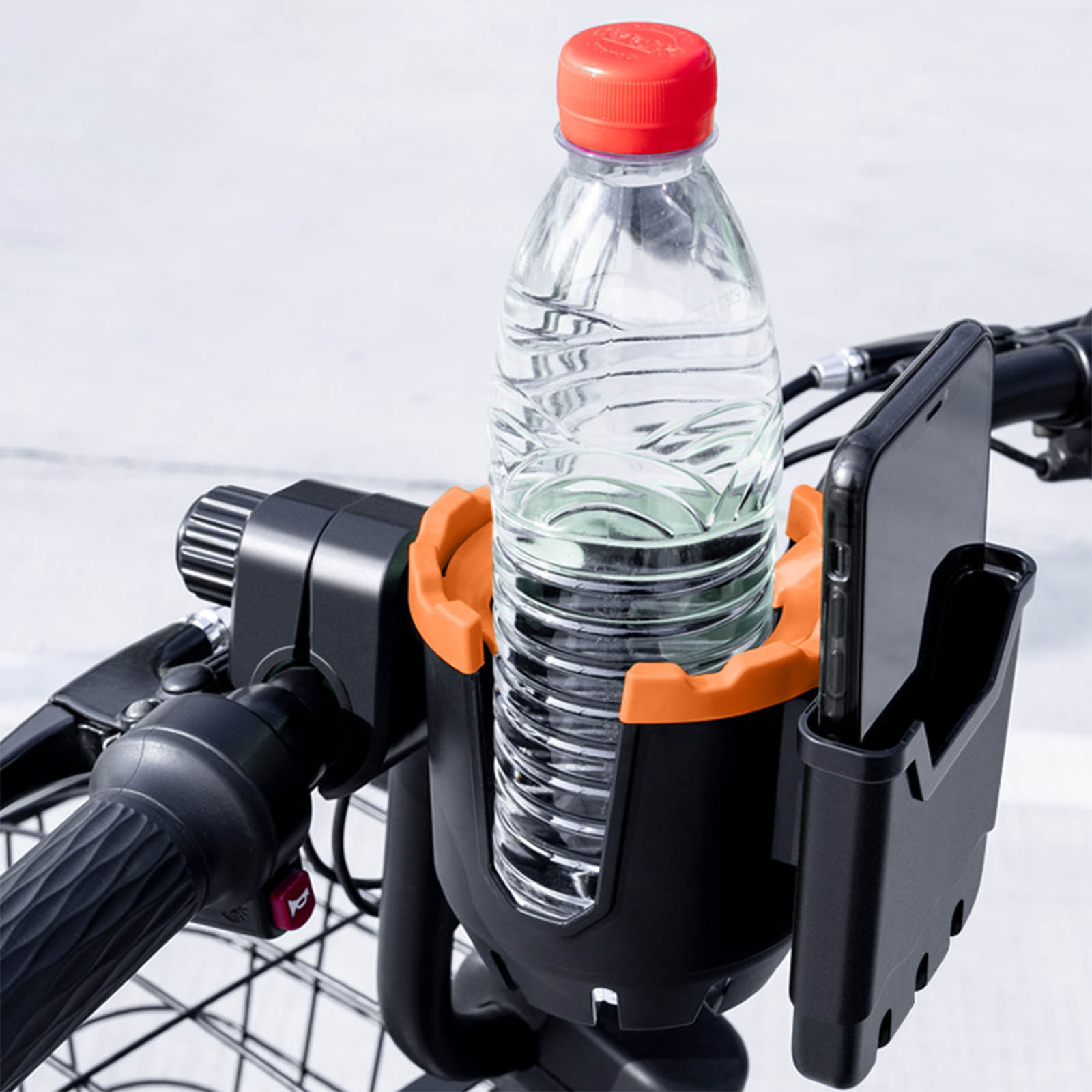 WQJNWEQ-Clearance-Cup-Holder-with-Phone-Holder-Bike-Cup-Holder-2-in-1-Universal-Cup-Phone-Holder-for-Stroller-Bike-Wheelchair-Walker-Scooter #3 - Image 3