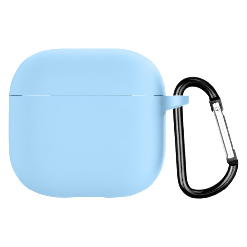 Gracefulvara Pink for Apple Airpods 4 2024 model earphone cover silicone cover anti-fall and dustproof charging case case Blue - Image 1