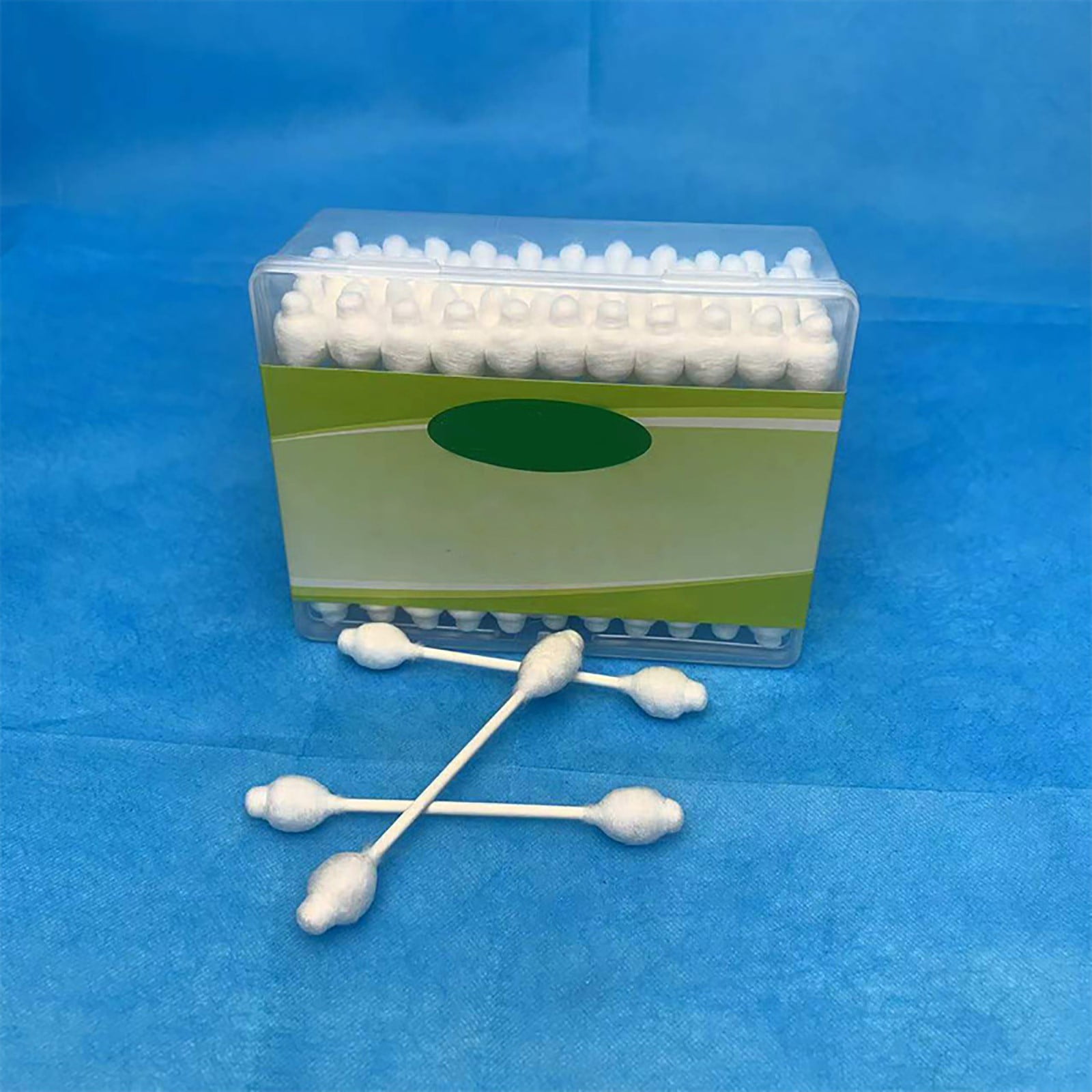 DXOUPM 55ct Baby Cotton Swabs Safety Swabs for Kids or Babies Organic Cotton Gentle Baby Qtips Children Cotton Buds White - Image 7