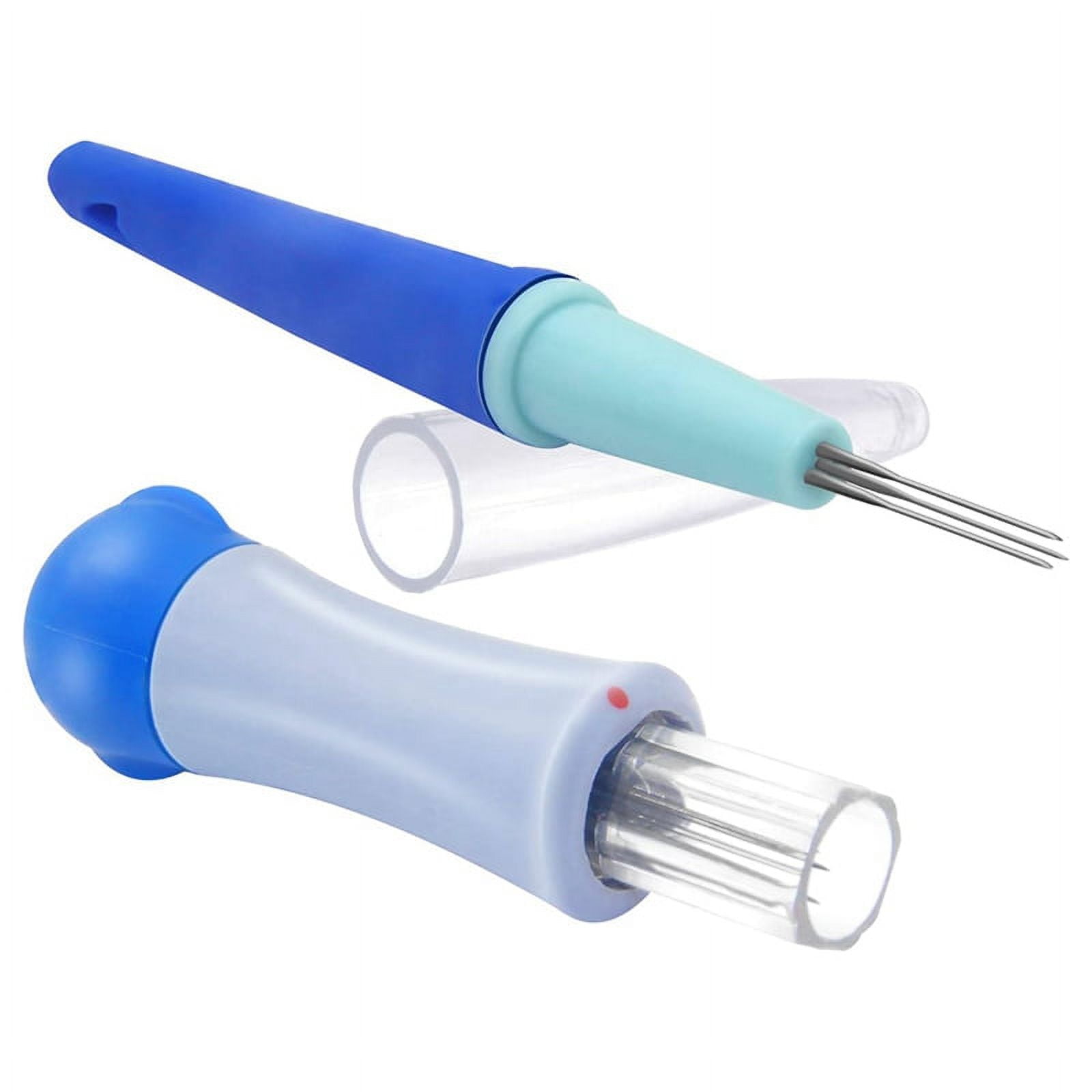 2 Pack Needle Felting Tools,Pen Style Tool with 3 Needles and Punch - Image 1