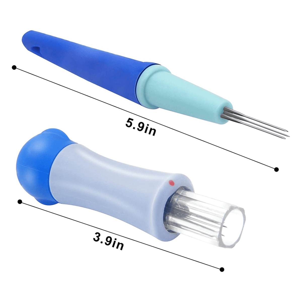 2 Pack Needle Felting Tools,Pen Style Tool with 3 Needles and Punch - Image 3