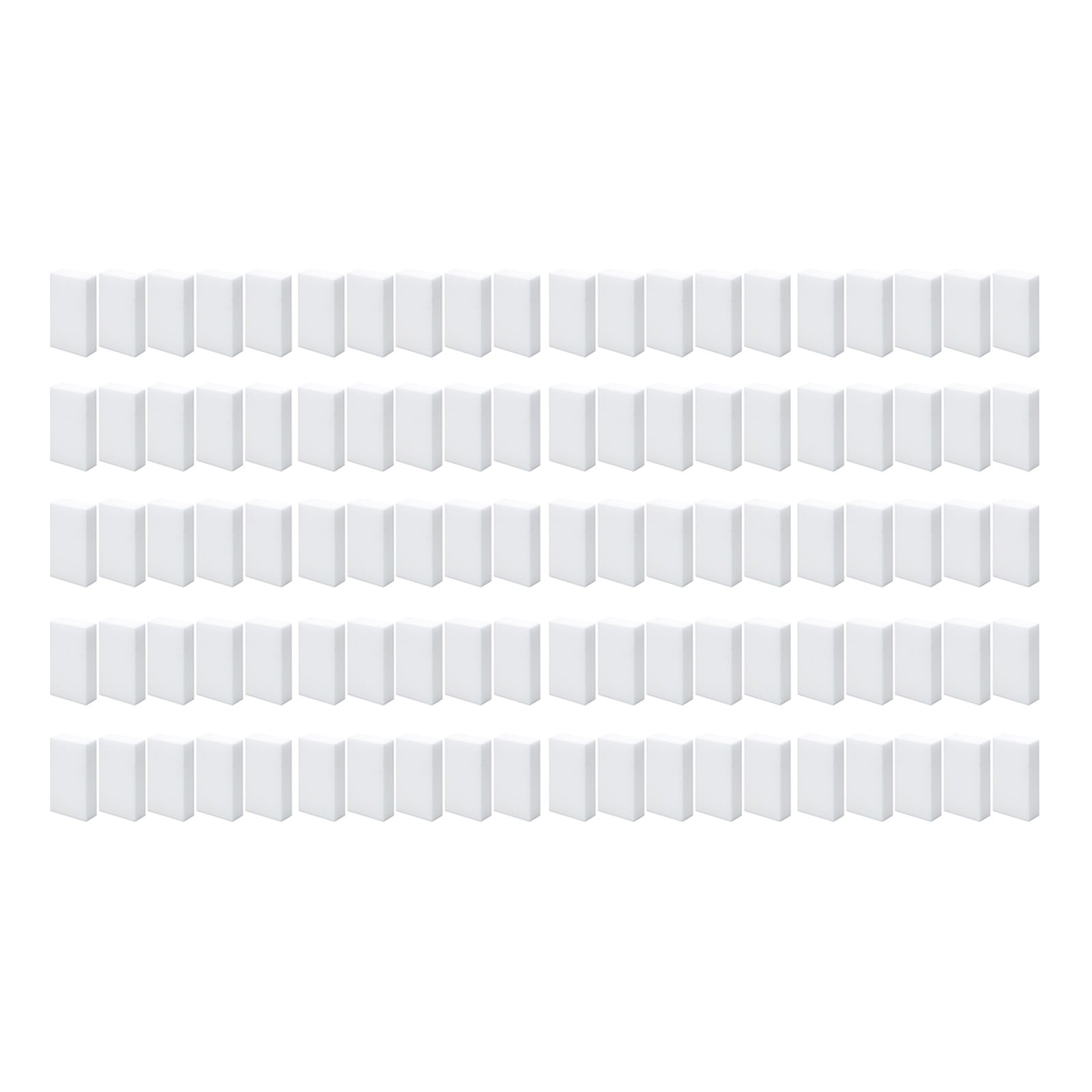 100 Pack Melamine Sponges Magic Cleaning Sponges in Bulk Melamine Foam for Dishes Eraser Sponges for Cleaning 3PCS - Image 2