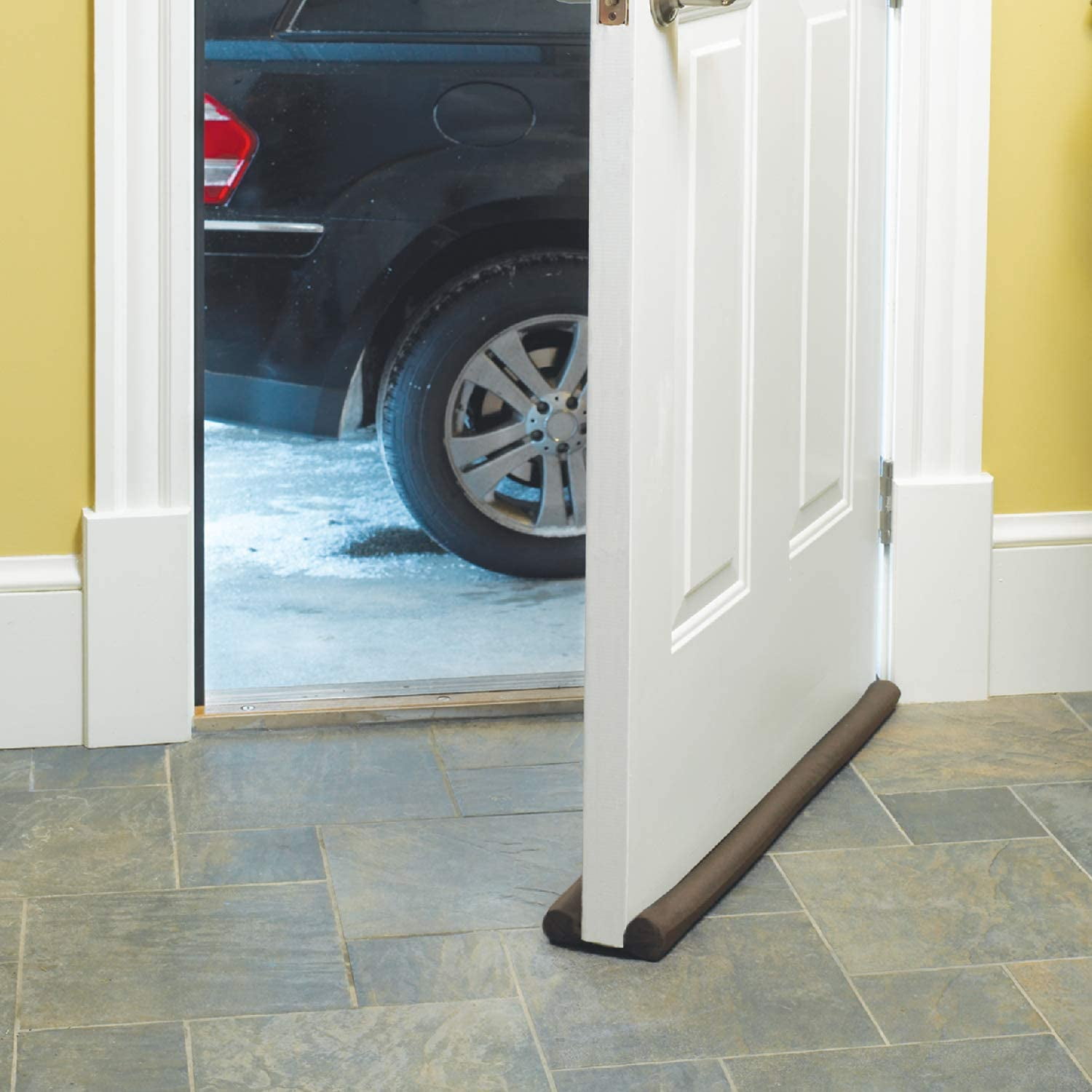 Draft Door Stopper 36 Inches, Draft Guard for Interior Door, Heavy Duty Door Sweep, Sound Proof Reduce Noise Keeping Warm in and Cold Out, Thicker Door Draft - Image 2