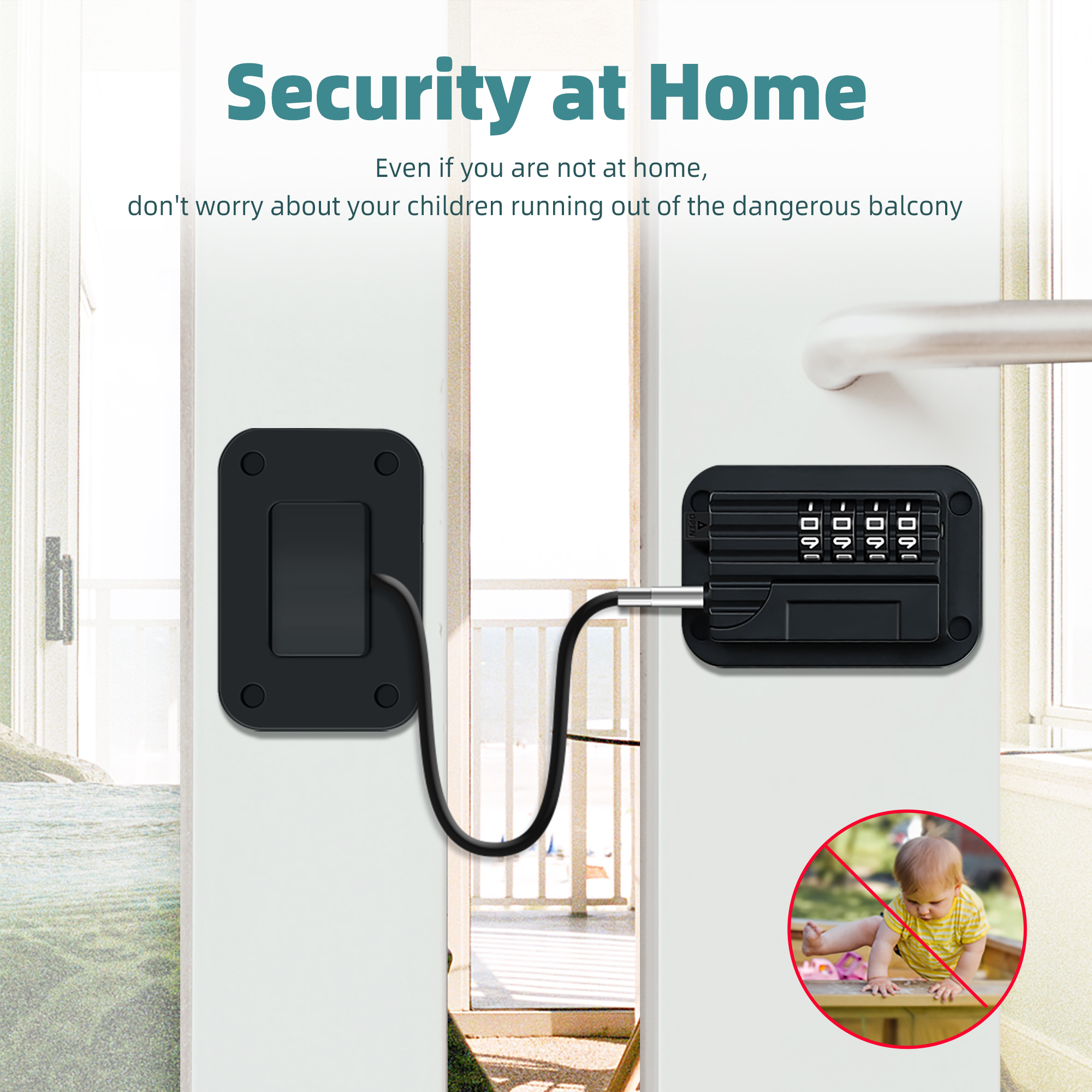 Baby Proofing, Refrigerator lock, Baby Safety Locks for Cabinets, Cabinet Locks for Babies, No Drilling Child Safety Cabinet Locks for Latching to Drawer Door Fridge Oven Toilet Seat White - Image 7