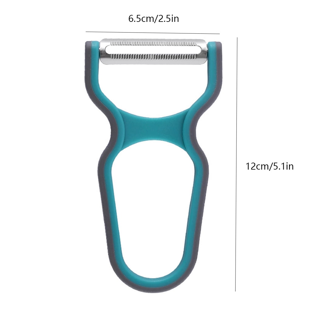 3 Pieces Vegetable Peeler Set For Potato Fruit Non-Slip Home Kitchen Peeling Tool Random Color - Image 2