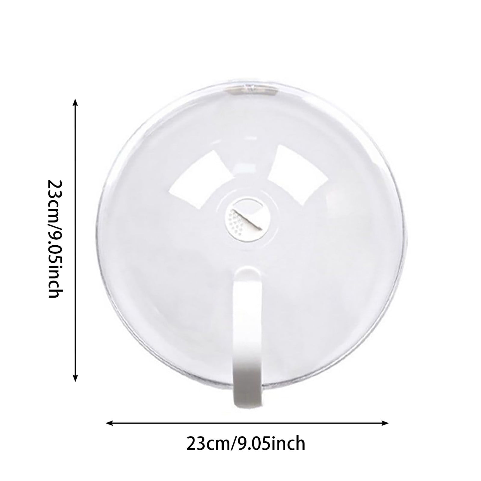 Mesh Food Covers Microwave Cover Dome Tent Bakery Dessert Microwave Splatter Guard Picnic Food Net Food Cover Home Food Protective Cover Home Food Cover Display Cover Cake,9.05in*9.05in 23x9.5cm Silver - Image 3