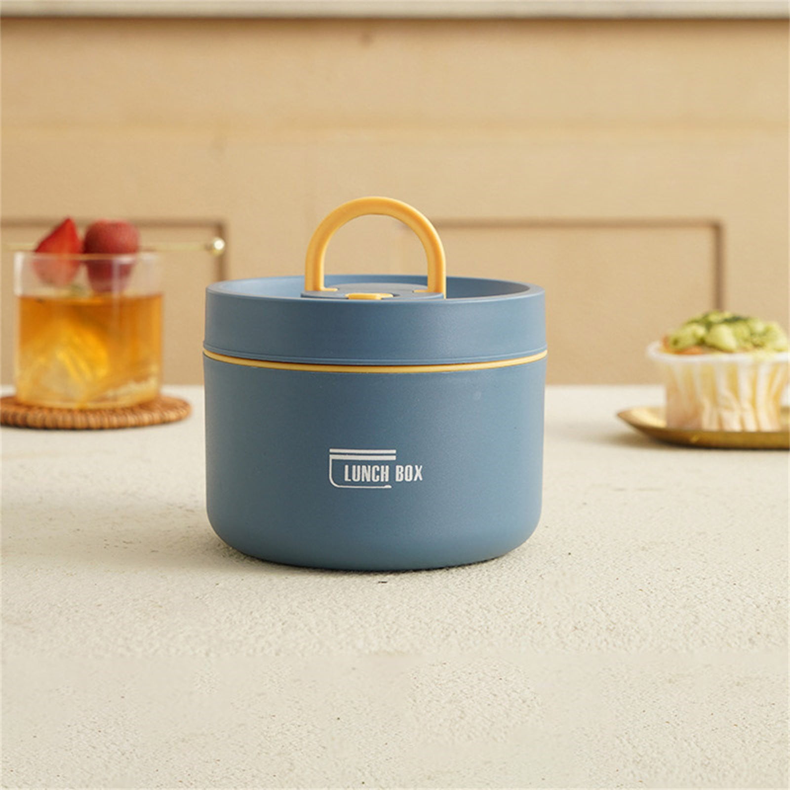 Ramen BBlueowl, Soup Bowls, Microwave Ramen Bowl with Lid, Lunch Box with Lid, Durable and Heat Resistant Bowl for Noodles, Rice, and Soups, Perfect for Home, Office, or School Meals， Green 2 - Image 2